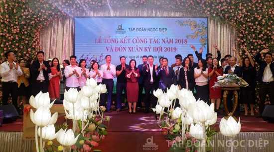 Ngọc Diệp tưng bừng Tổng kết cuối năm 2018 và Chào xuân 2019
