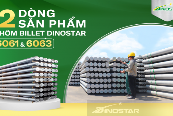 Nhôm Billet Dinostar A6063 và A6061 có gì khác nhau?
