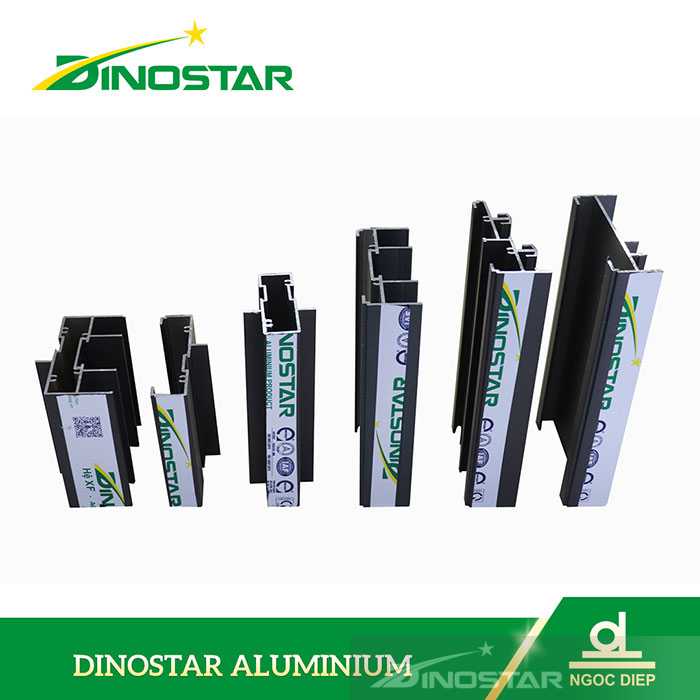 Nhôm hệ 93 được sơn phủ bên ngoài 1 lớp sơn tĩnh điện