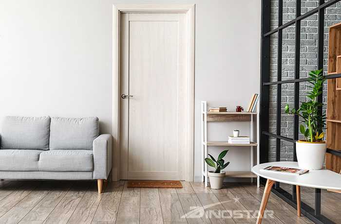 Cửa nhôm được thiết kế theo kiểu giả vân gỗ