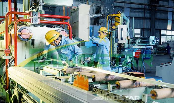 Thành phẩm nhôm sau khi đùn ép